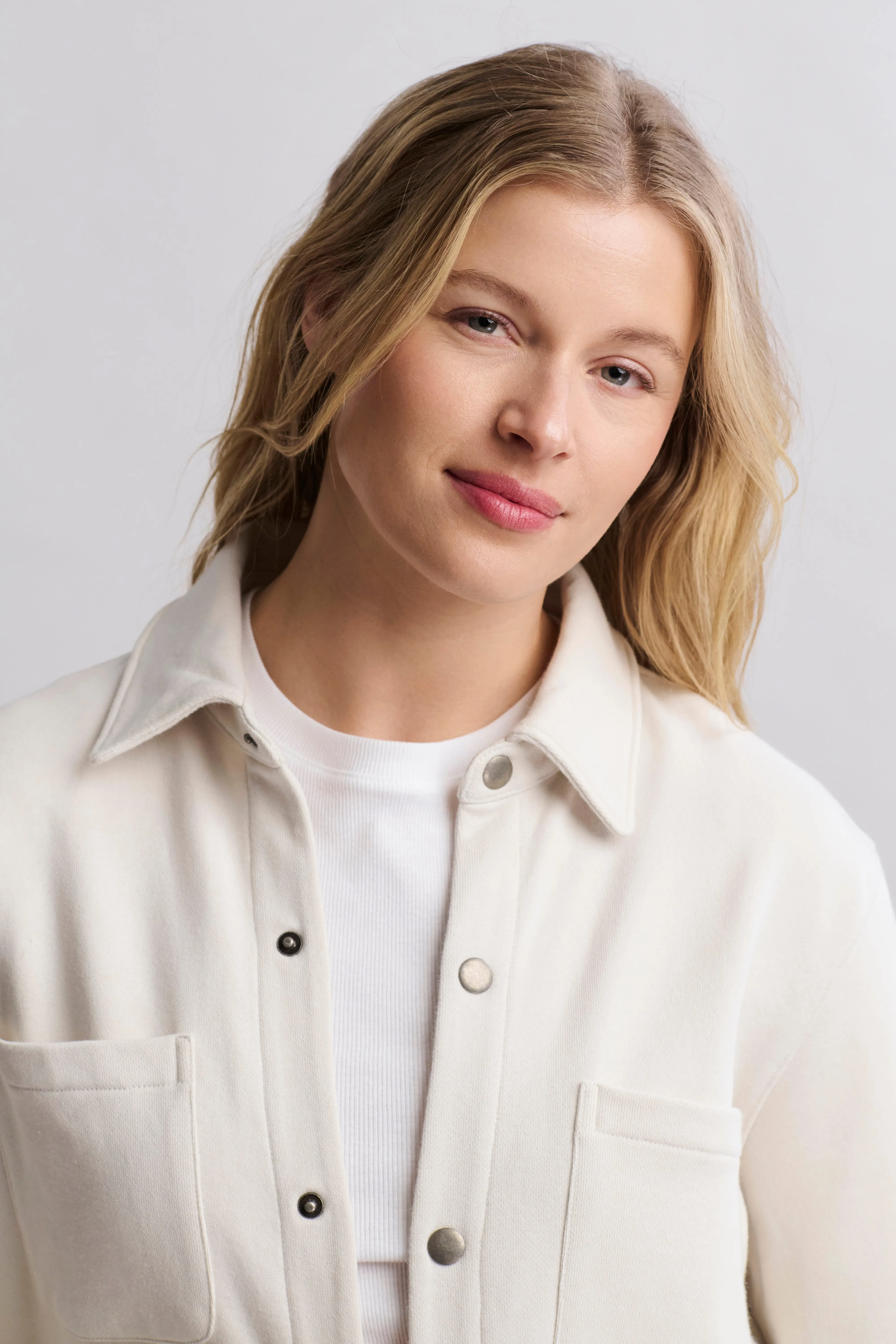 Malibu Collection® Unisex French Terry Shacket
