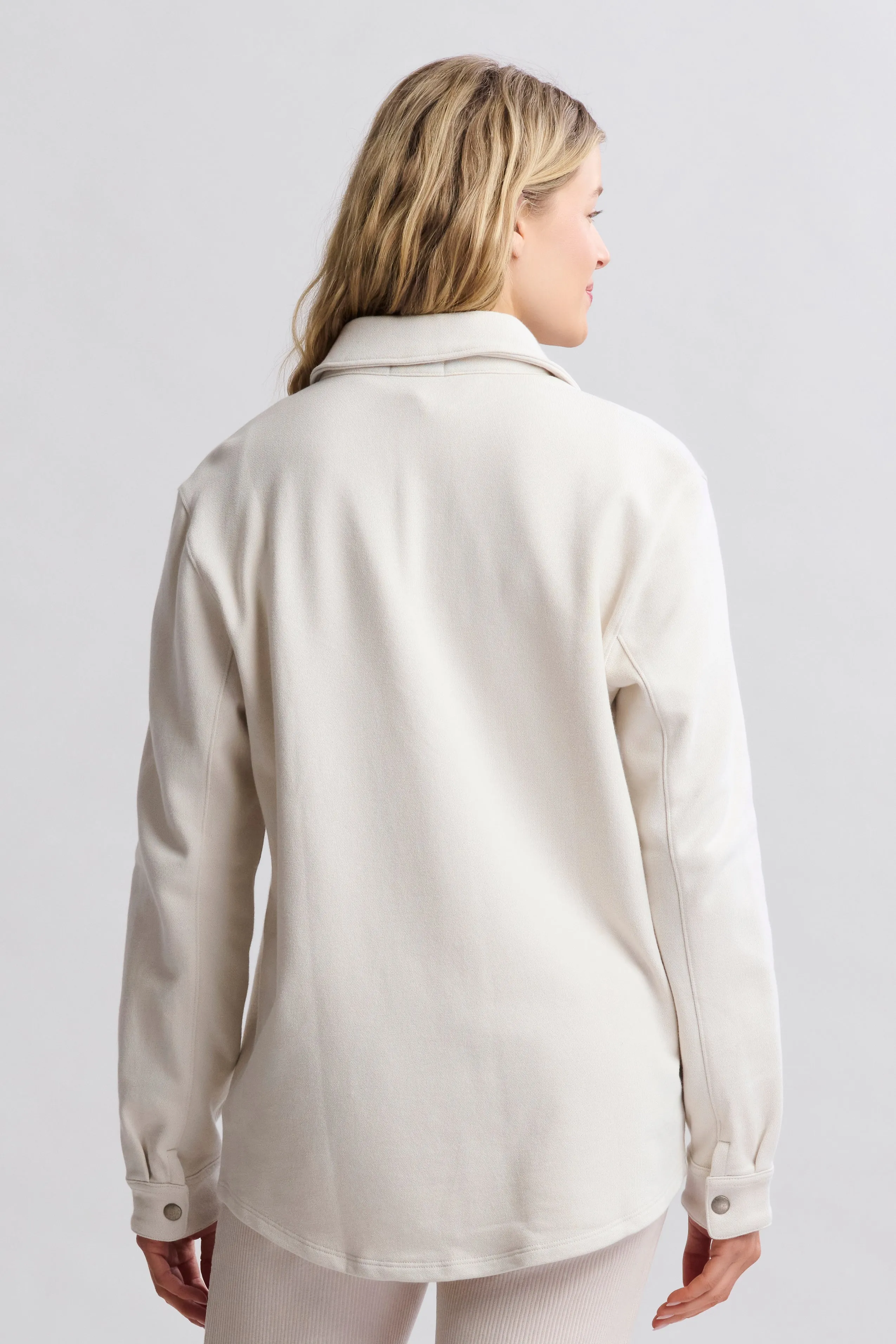 Malibu Collection® Unisex French Terry Shacket