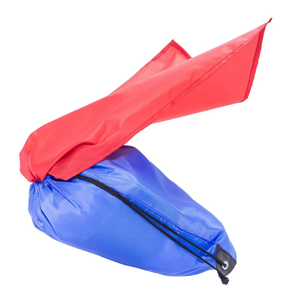 Mato & Hash Polyester Drawstring Cape Bag - Full Color Logo