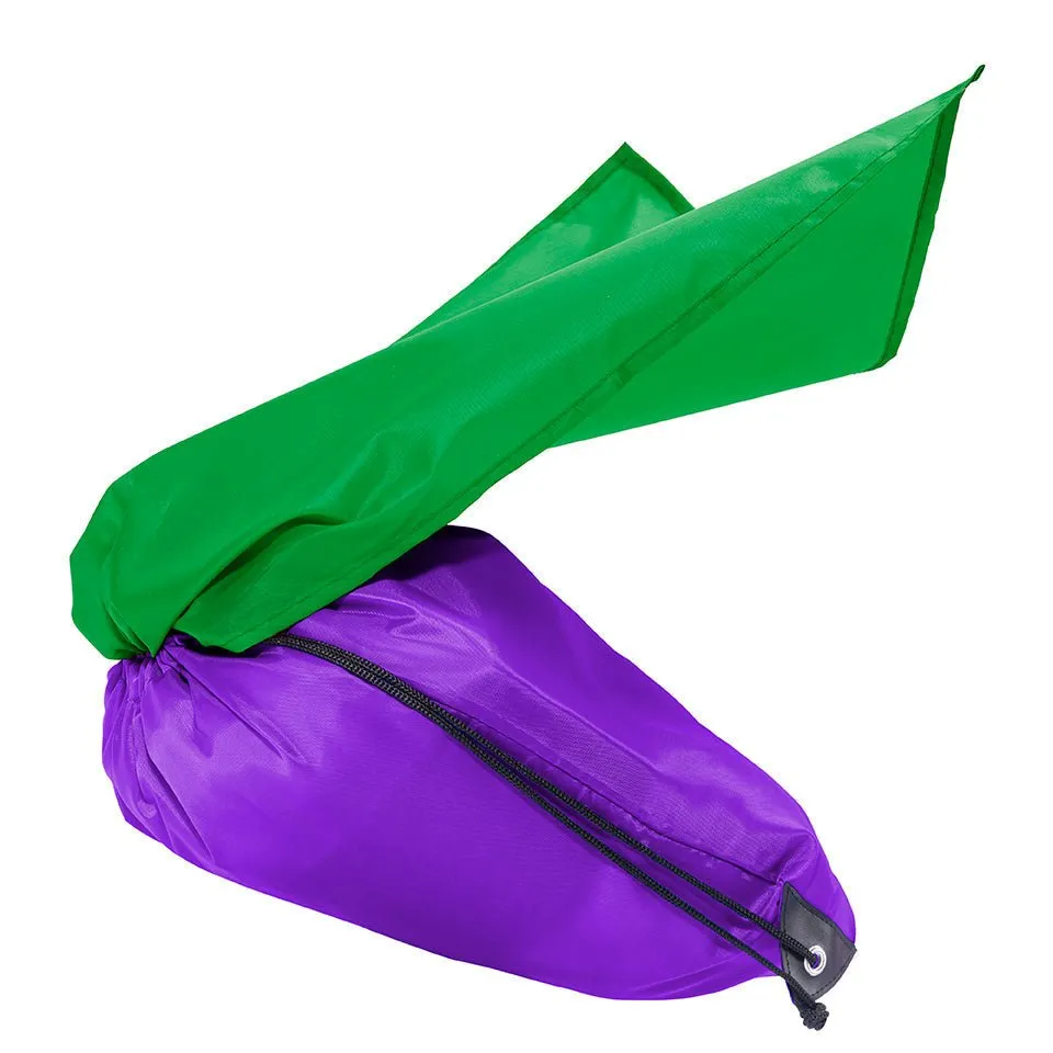 Mato & Hash Polyester Drawstring Cape Bag - Full Color Logo