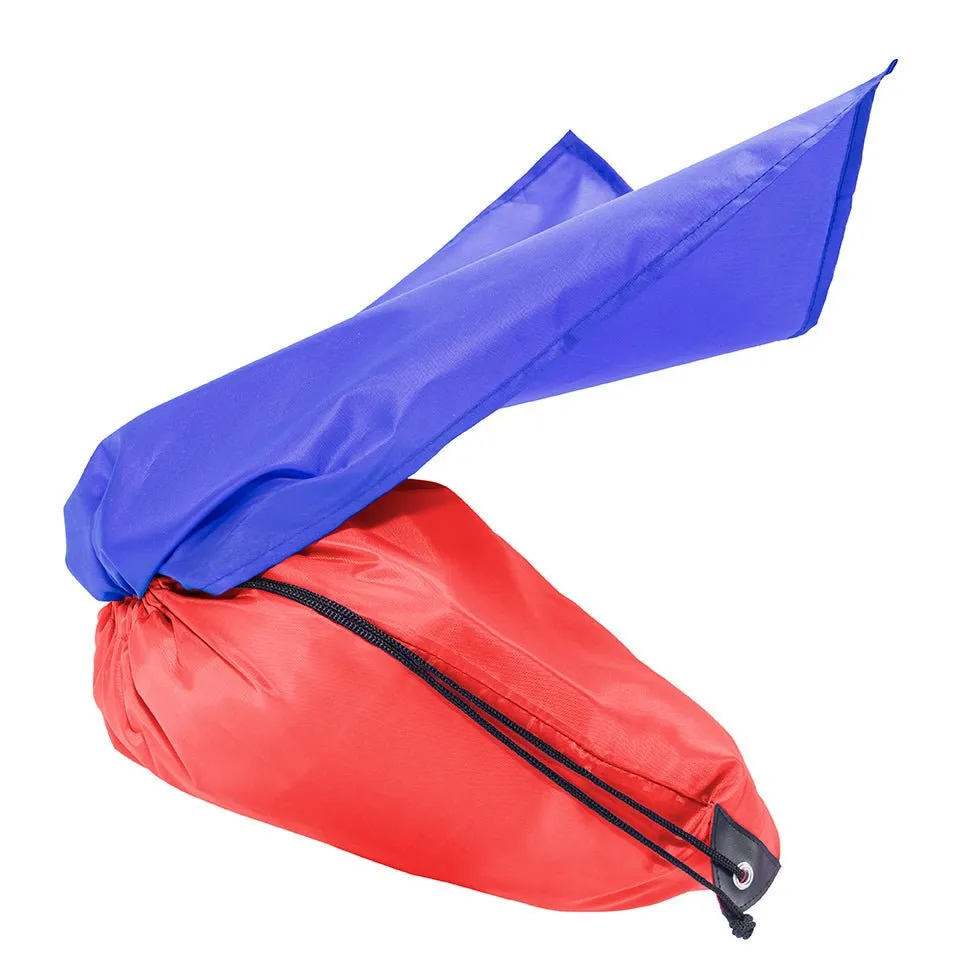 Mato & Hash Polyester Drawstring Cape Bag - Full Color Logo