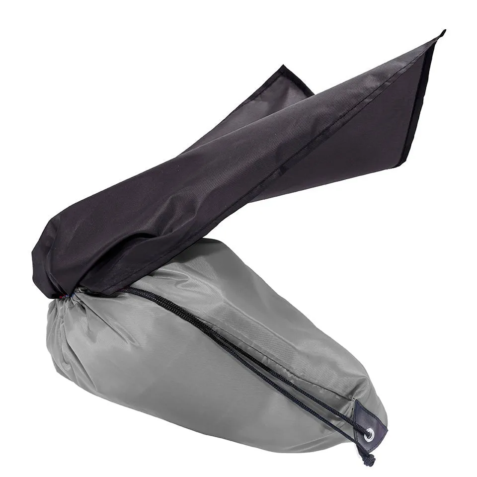 Mato & Hash Polyester Drawstring Cape Bag - Full Color Logo