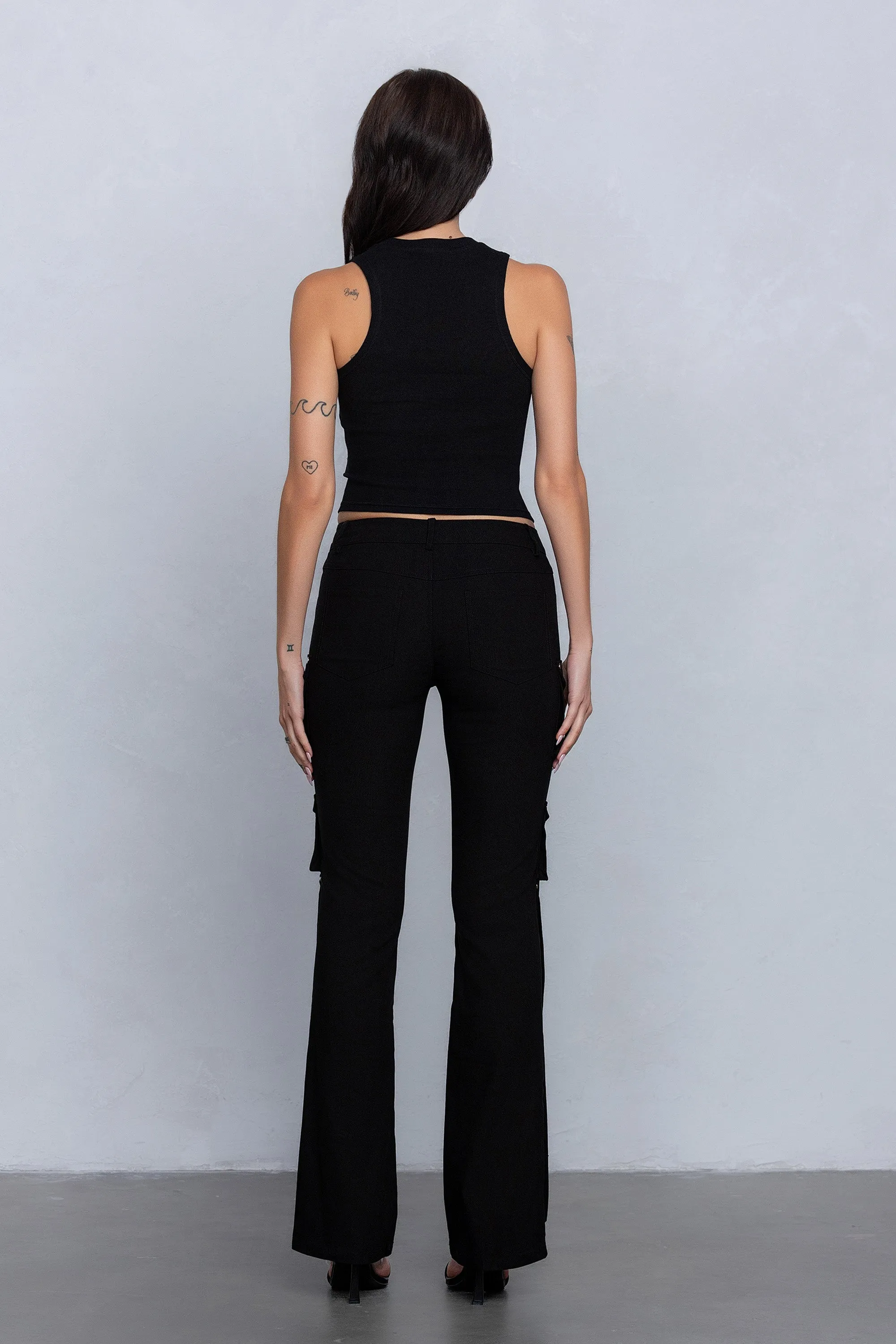 MAVEN CARGO PANTS - BLACK