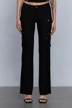 MAVEN CARGO PANTS - BLACK