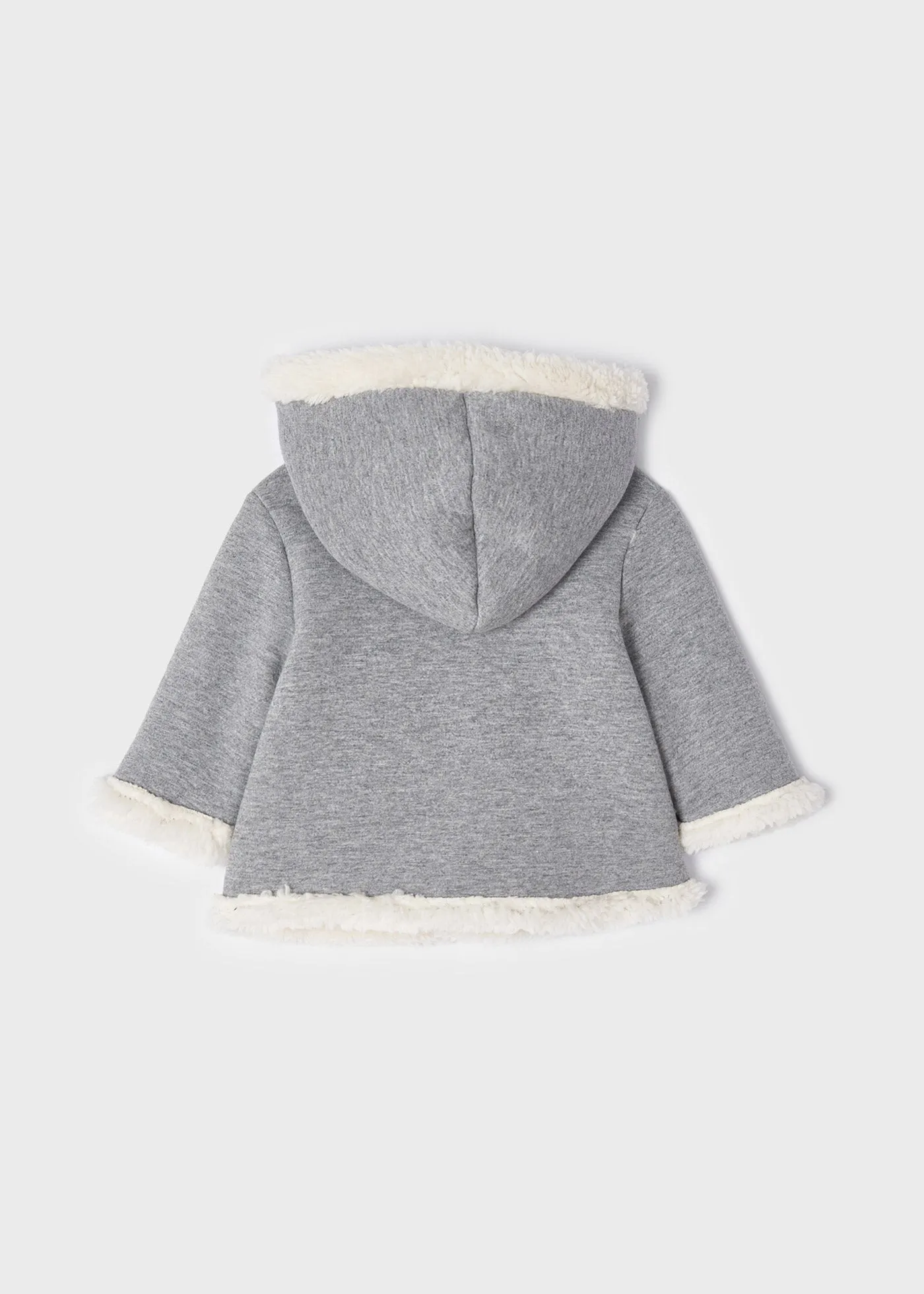 Mayoral Faux Sheep Wool Coat