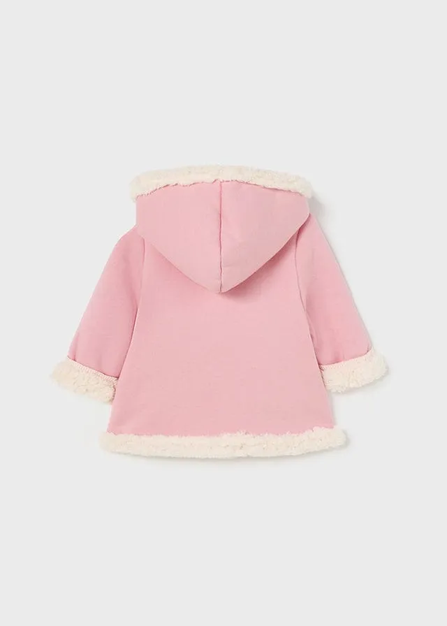 Mayoral Faux Sheep Wool Coat