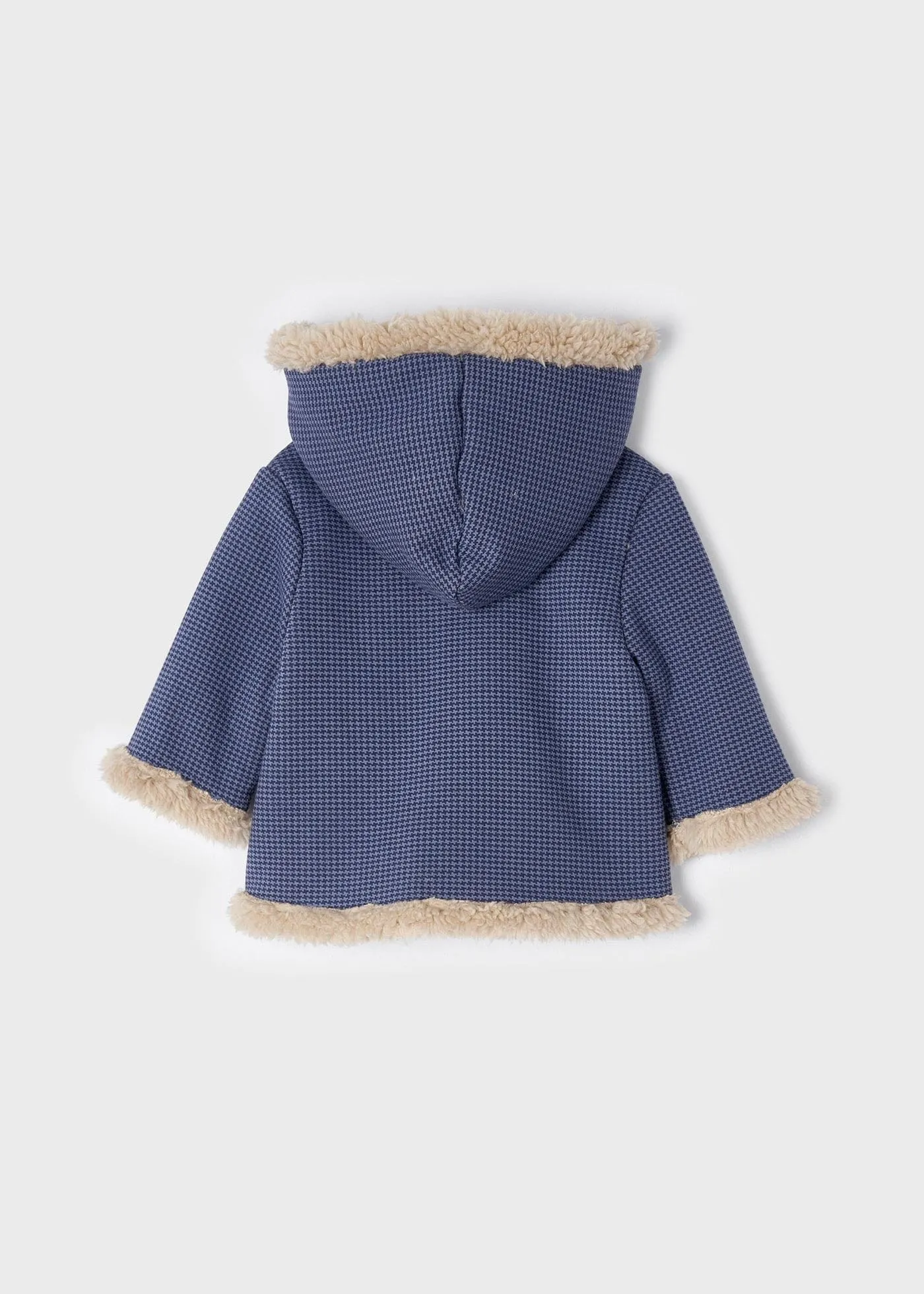 Mayoral Faux Sheep Wool Coat