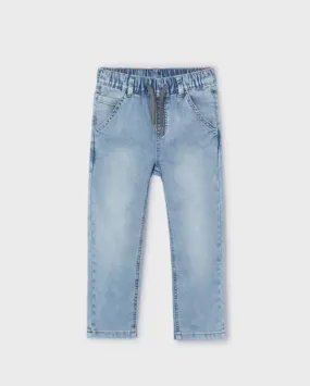 MAYORAL<BR>
Soft Denim Joggers<BR>
Denim<BR>