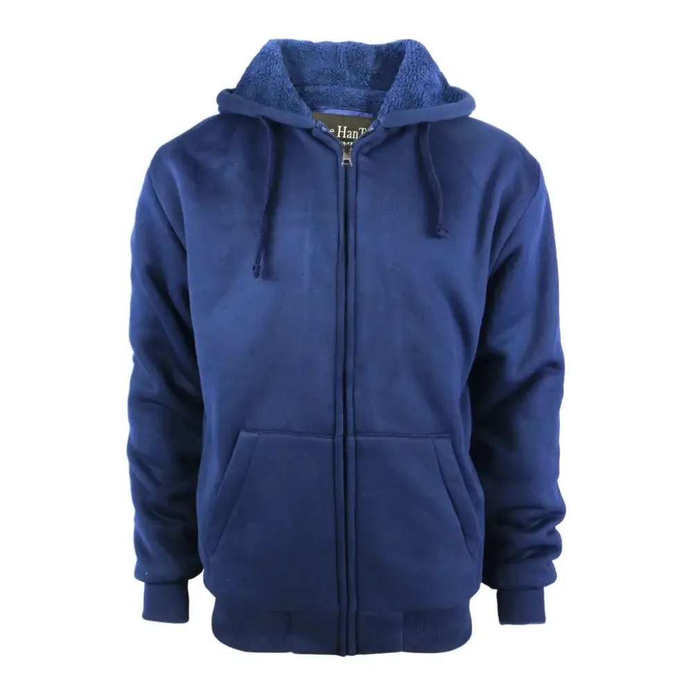 Men’s Sherpa Lined Full Zip Hoodie