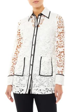 MGW-10069G BLACK&WHITE JACKET
