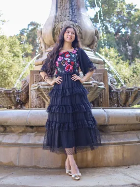 Midnight Garden Dress
