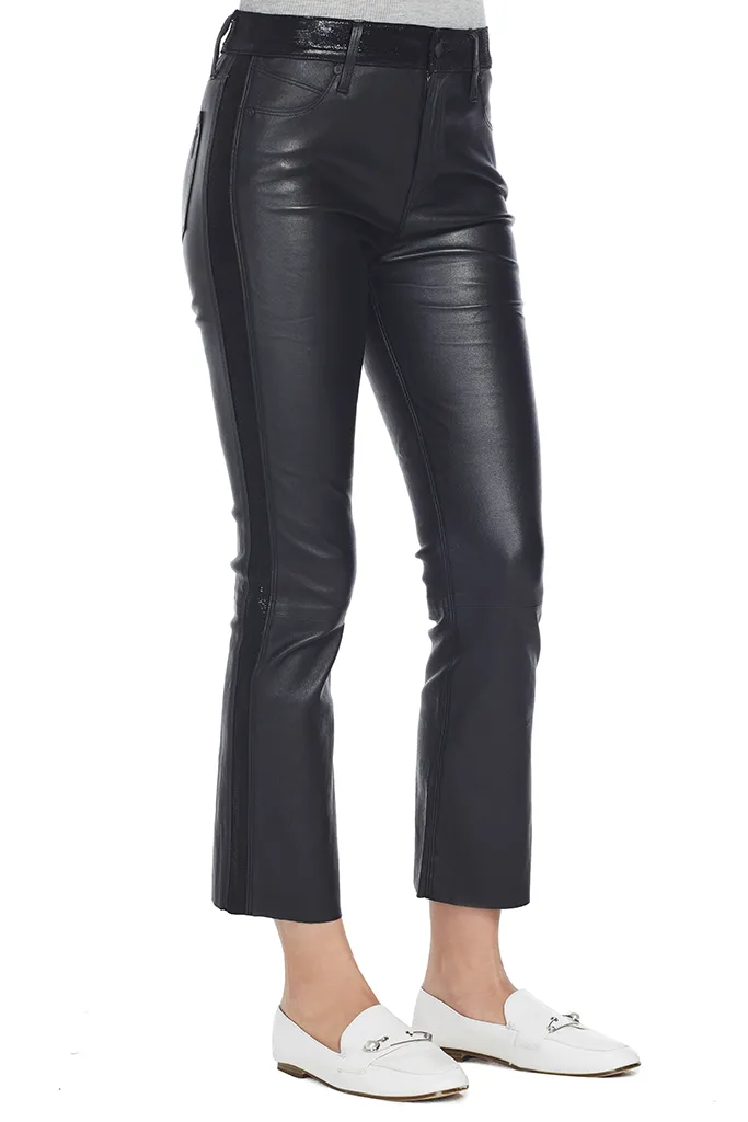 Mimi Leather Pants (Night Blackness)