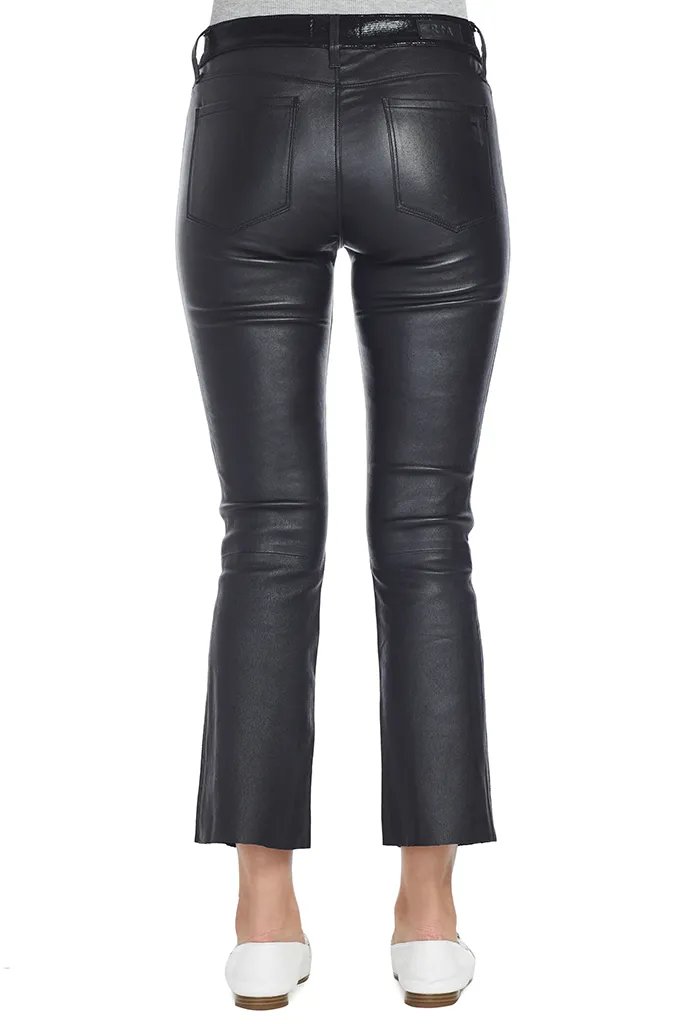 Mimi Leather Pants (Night Blackness)