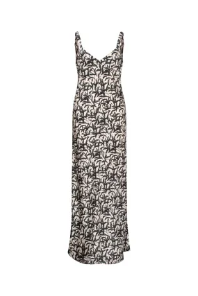 MIRABELLA SLIP DRESS- Black