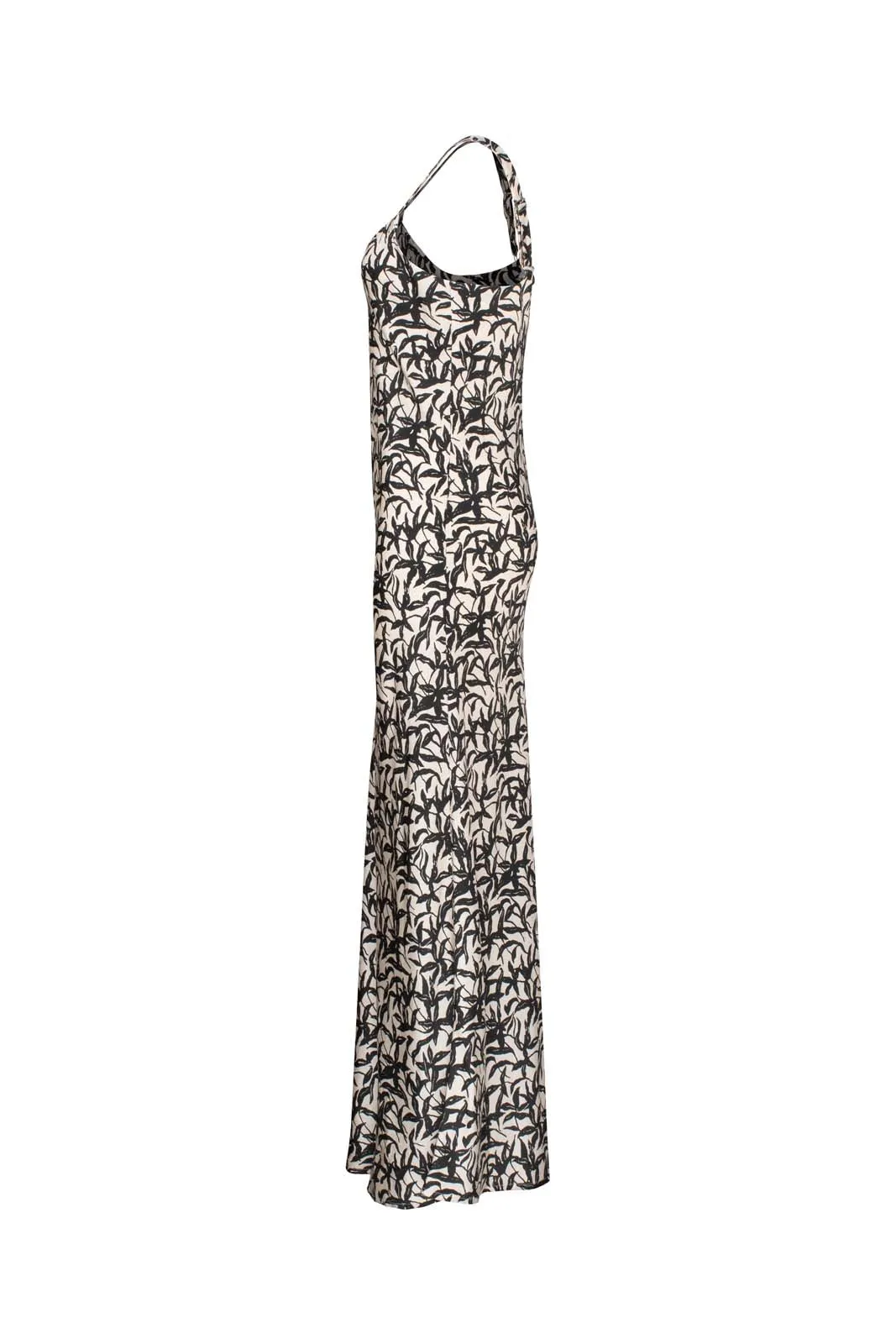MIRABELLA SLIP DRESS- Black