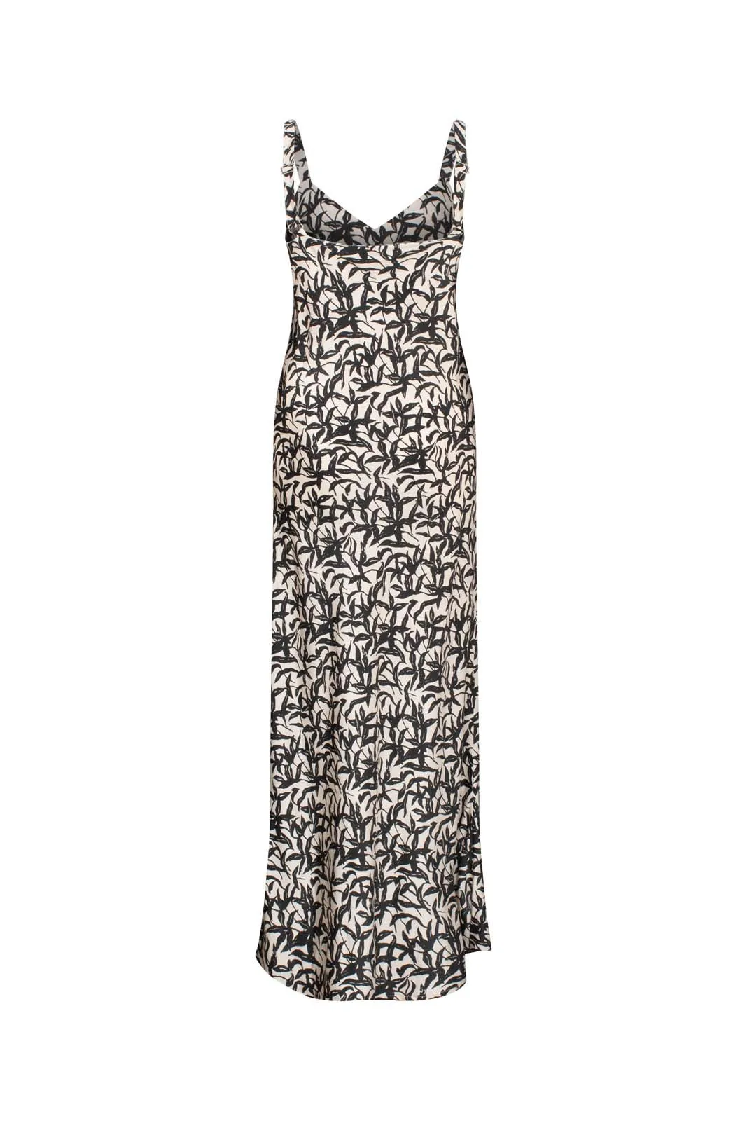 MIRABELLA SLIP DRESS- Black