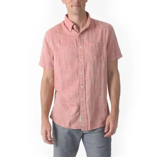 Moby Printed Summer Twill Short Sleeve Shirt