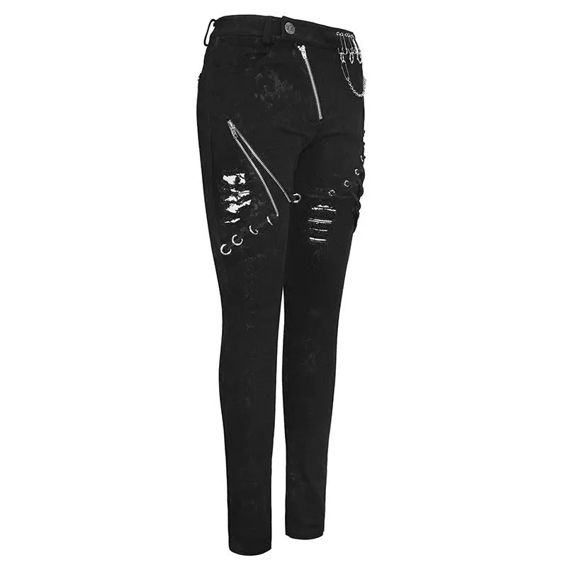 'Nana Osaki' Slim-Fit Punk Pants