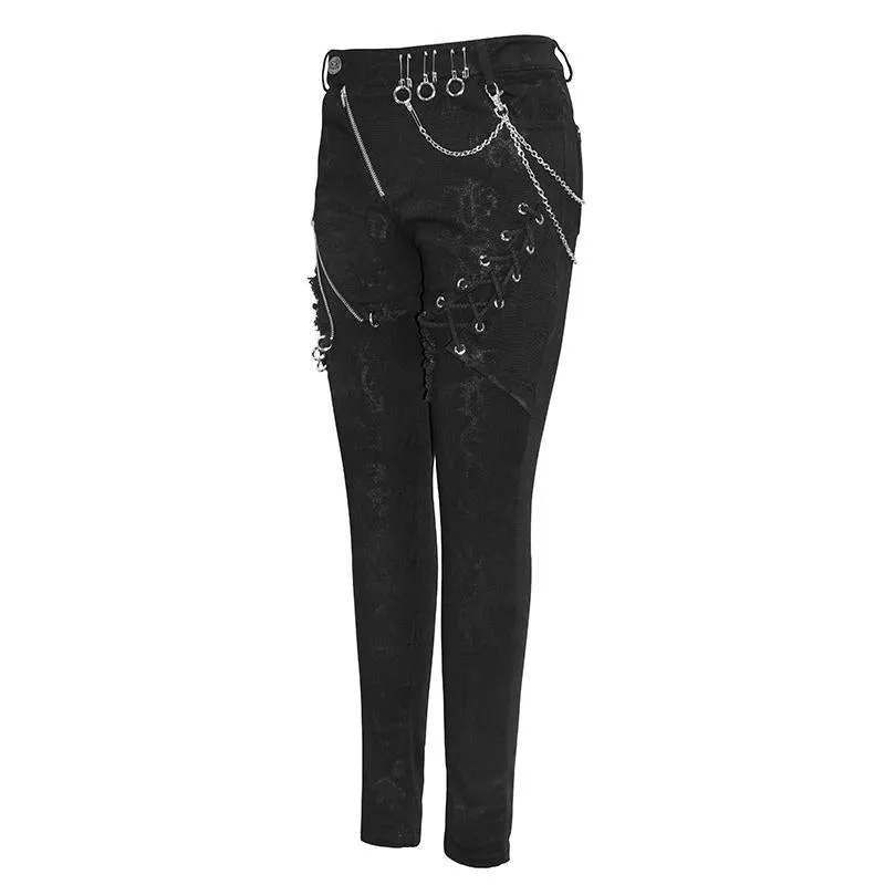 'Nana Osaki' Slim-Fit Punk Pants