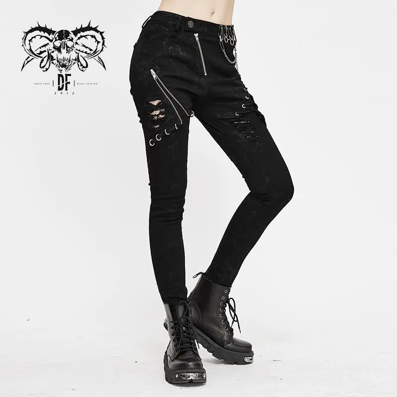 'Nana Osaki' Slim-Fit Punk Pants