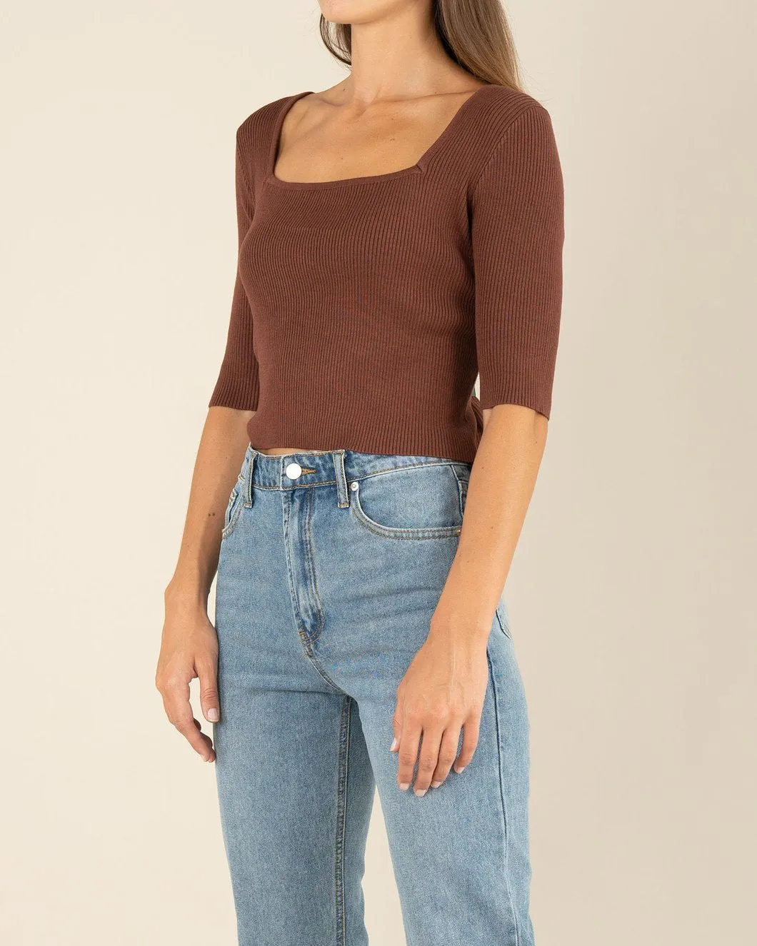 Natalia Knit Top