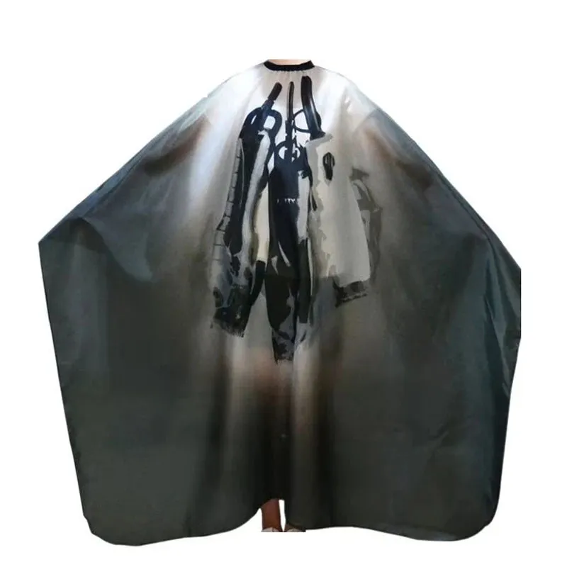 Nylon Hairdresser Cut Cape Antistatic Hairdressing Wrap For Haircutting Waterproof Barber Haircut Gown Apron Salon Styling Cloth