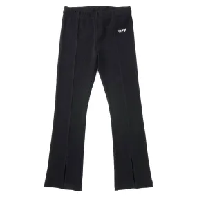 Off-White Kids OFF Stamp Clear Ribbed Pants
