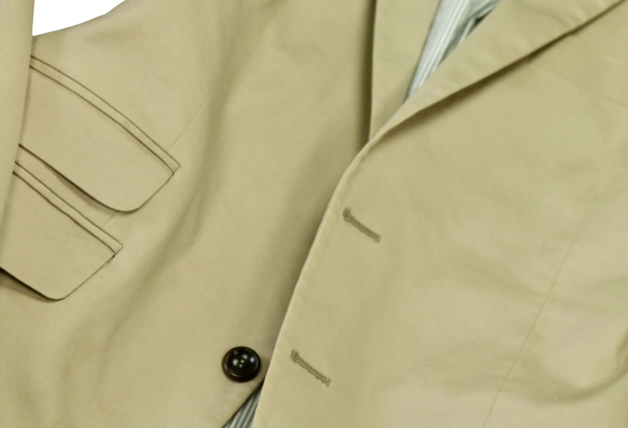 Oscar Jacobson - Beige Cotton Sports Jacket 46