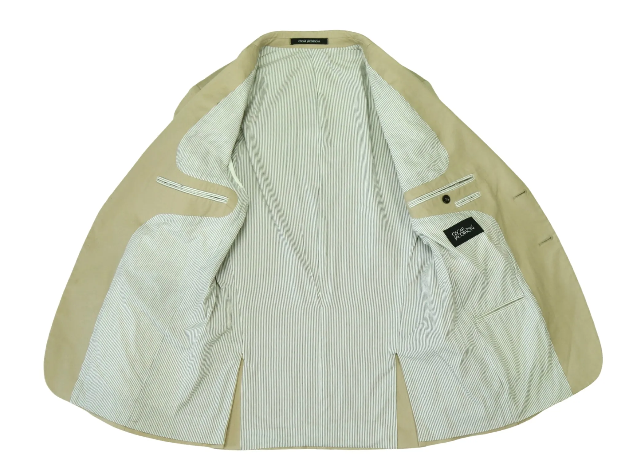 Oscar Jacobson - Beige Cotton Sports Jacket 46