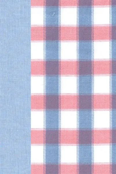 Pink and Blue Tartan Check Casual Twill Shirt - PAUL & SHARK