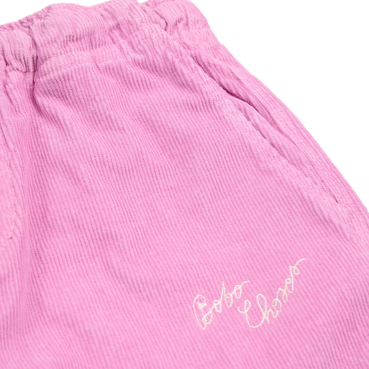 Pink Corduroy Pants by Bobo Choses