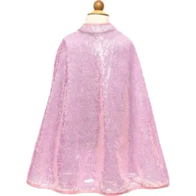 Pink Sequin Cape - Size 5-6 Years