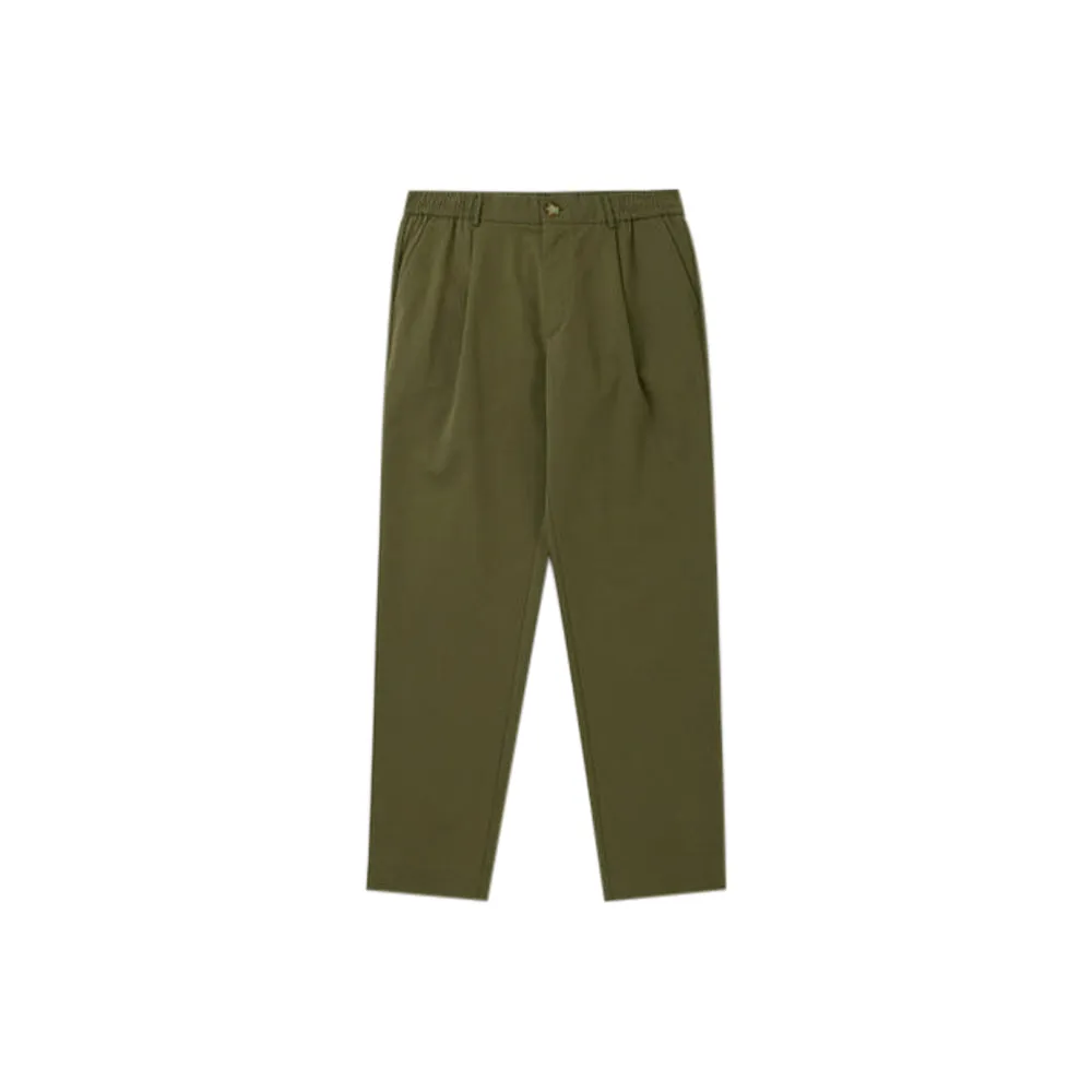 Pleated Chino (Khaki)