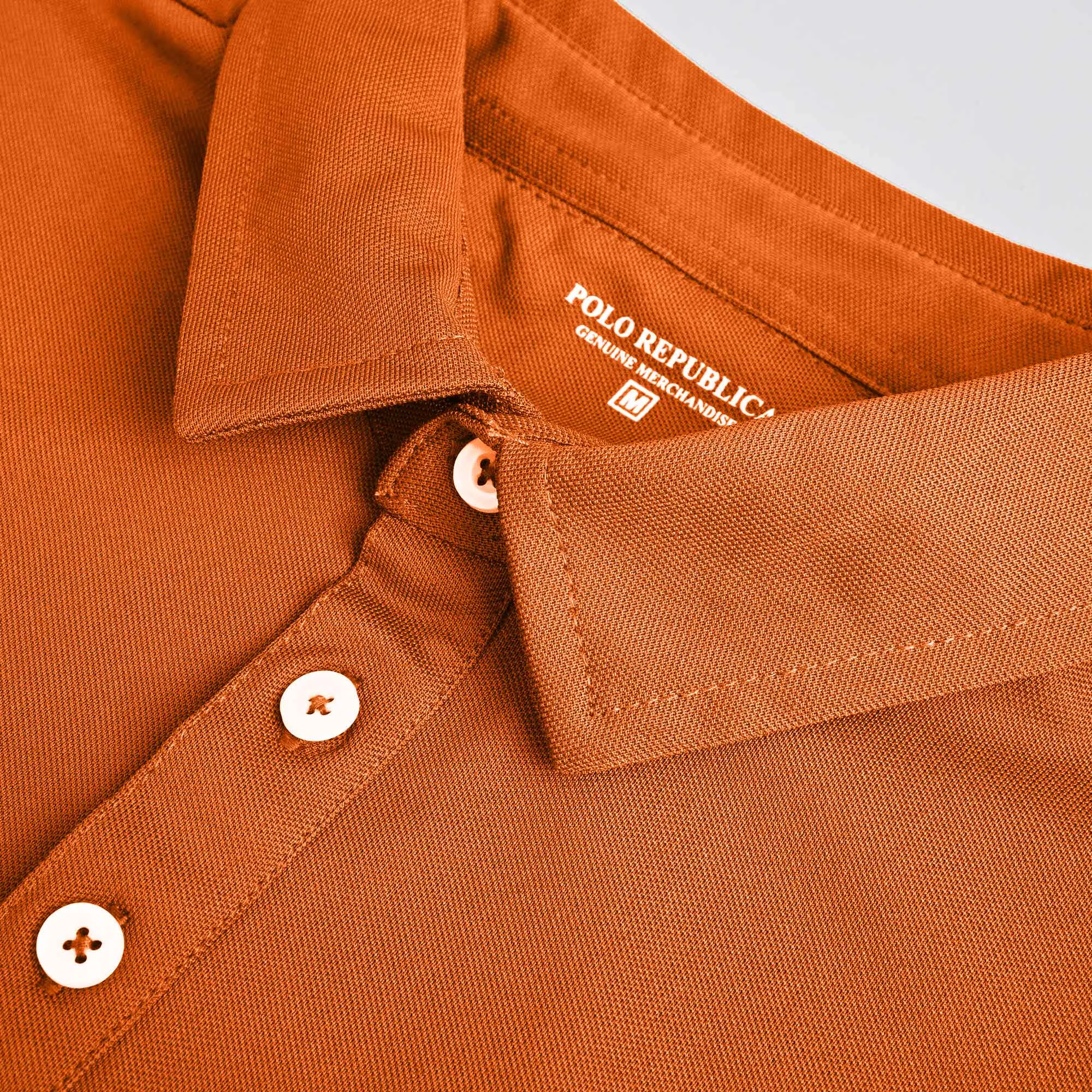 Polo Republica Men's Essentials Tailored Collar Pocket Polo Shirt