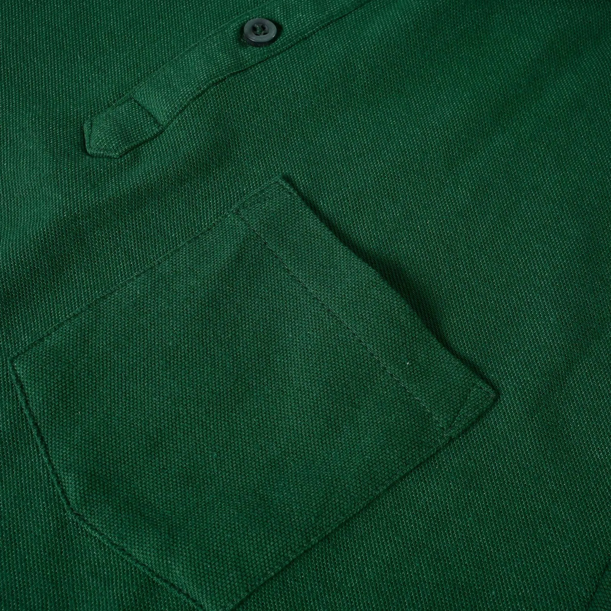 Polo Republica Men's Essentials Tailored Collar Pocket Polo Shirt