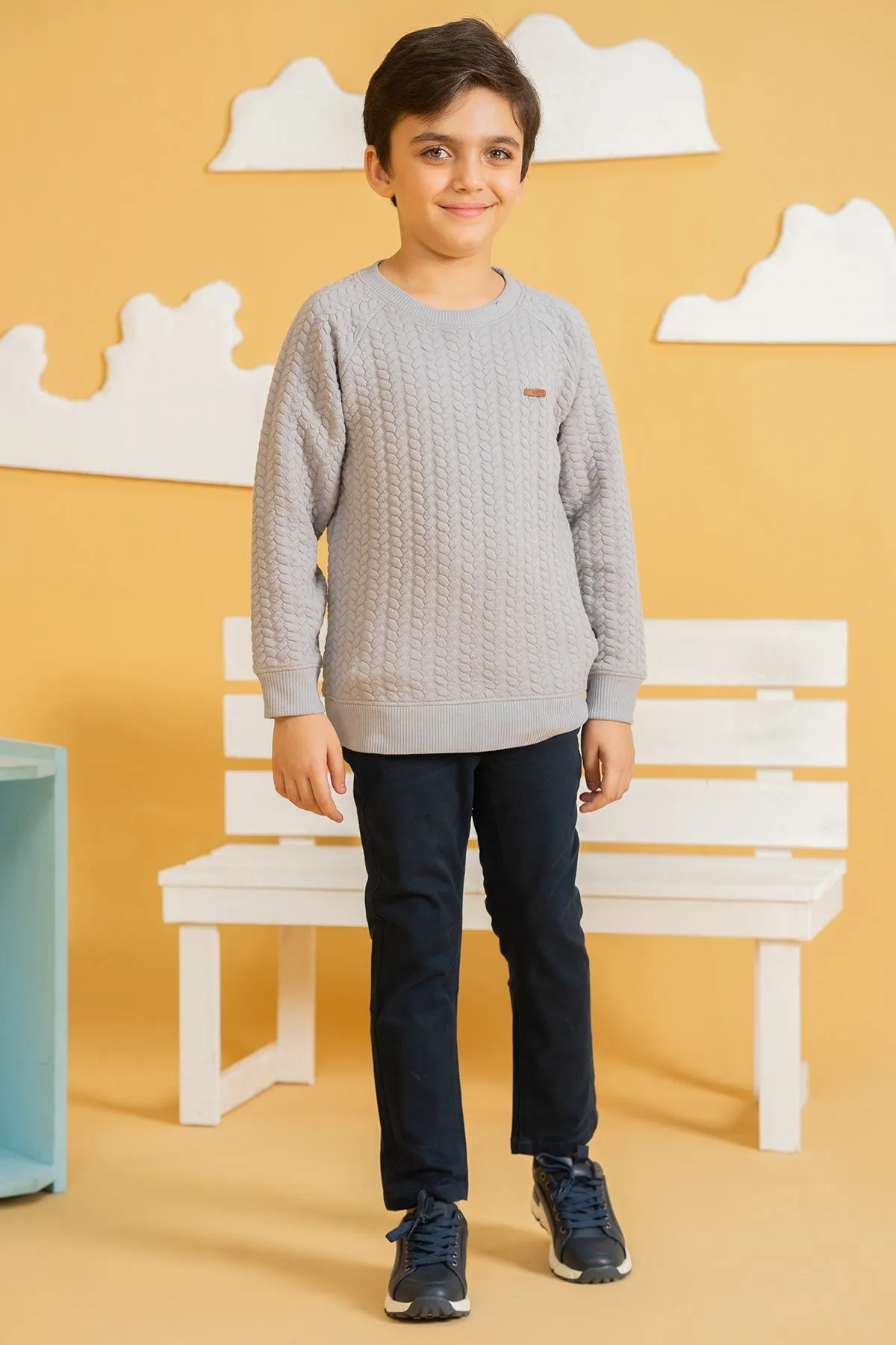 "RAMI" Twill Straight Pant