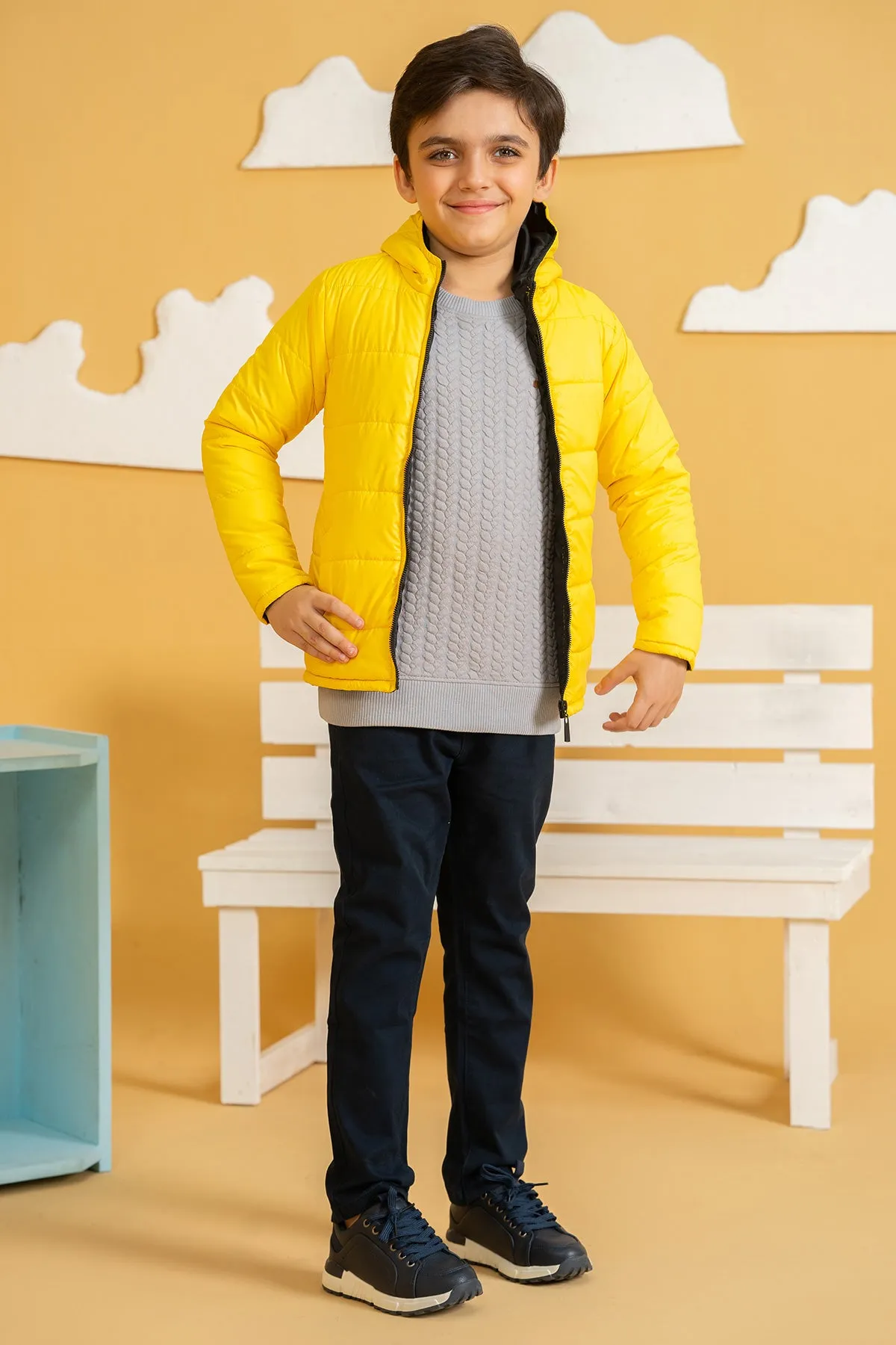 "RAMI" Twill Straight Pant