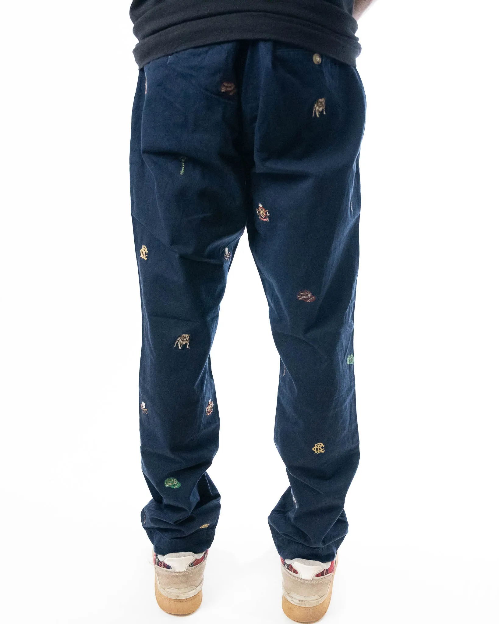 Ralph Lauren Embroidered Chinos