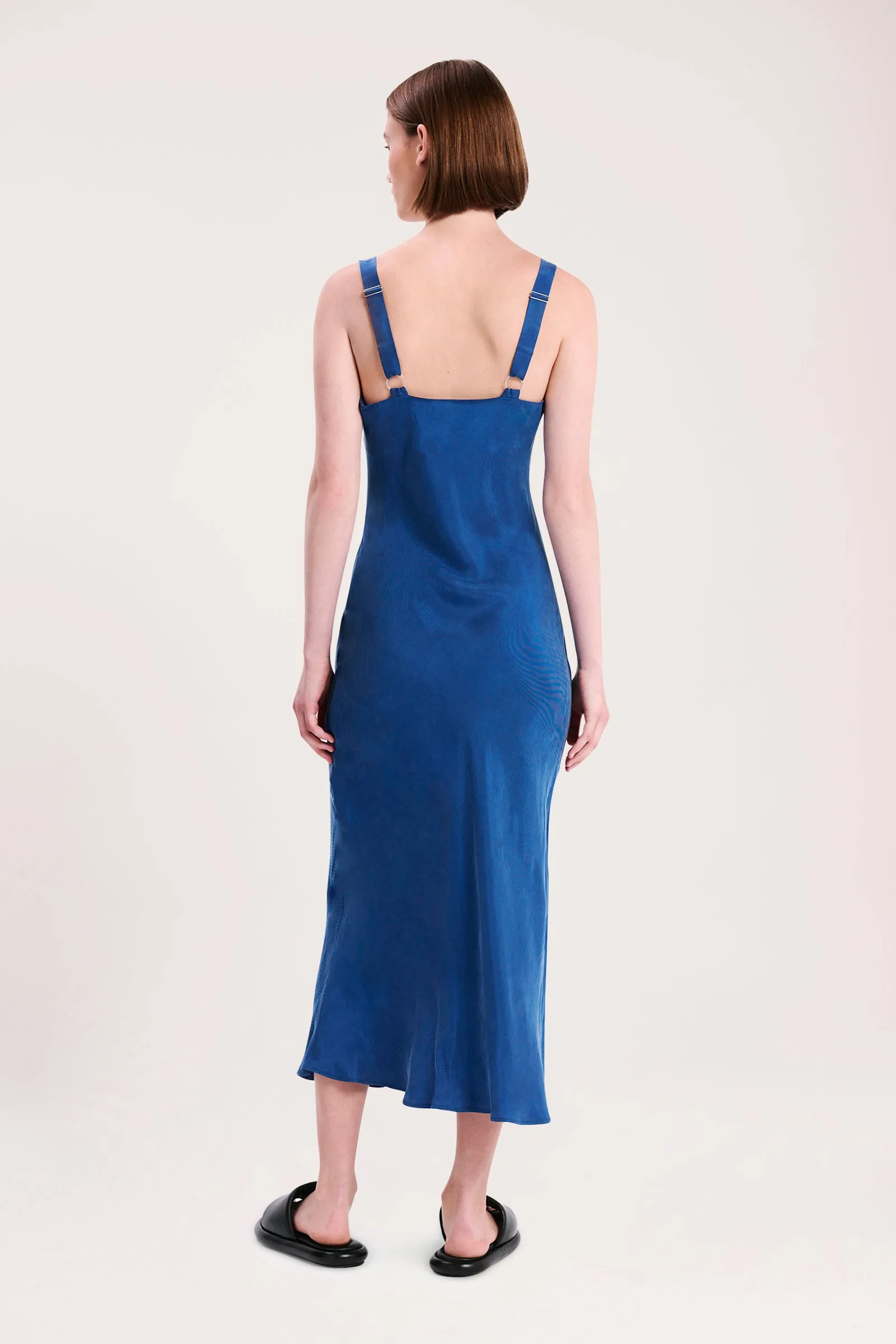 REN CUPRO SLIP DRESS