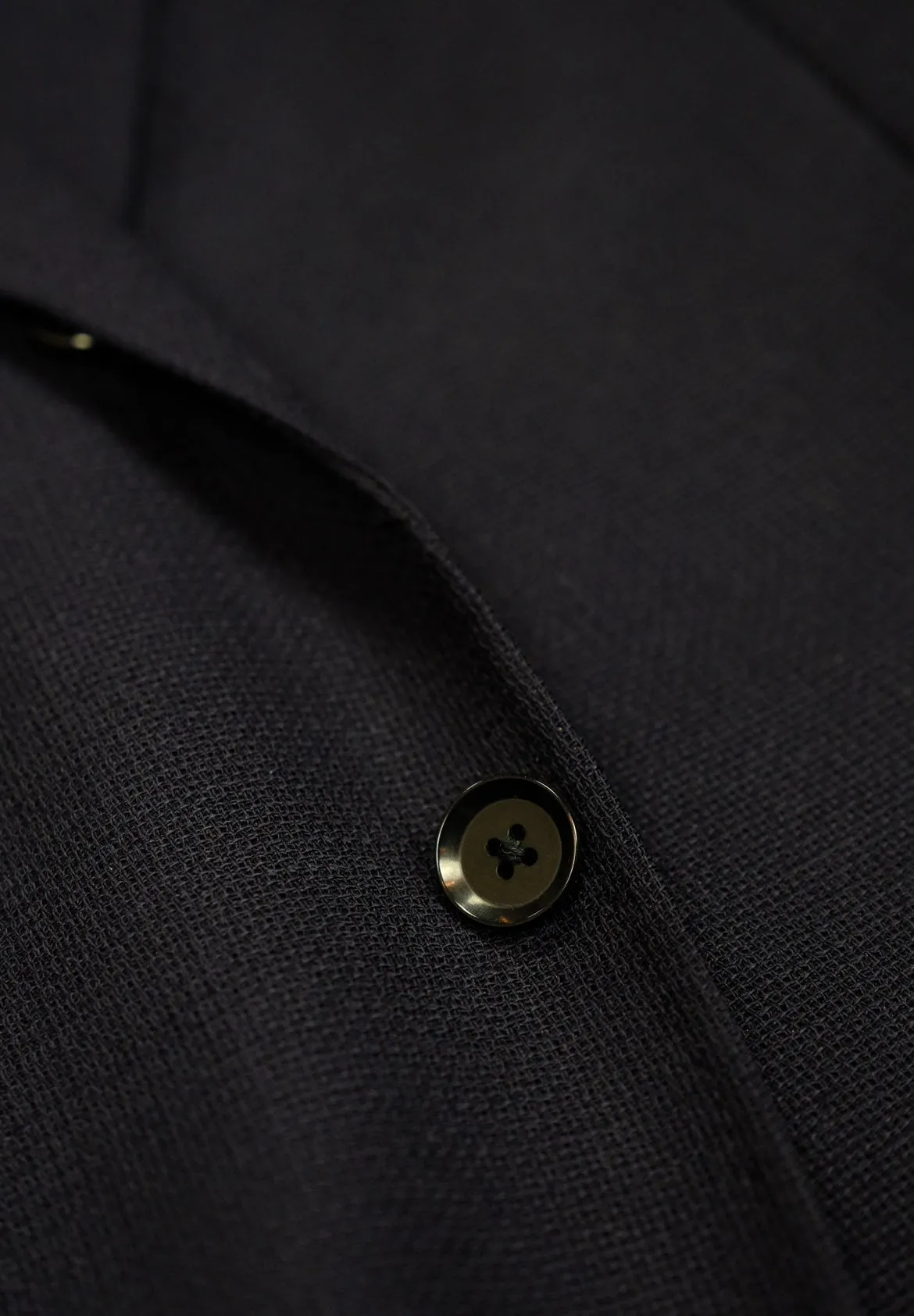 Ring Jacket - Navy Wool Balloon Sports Jacket 50