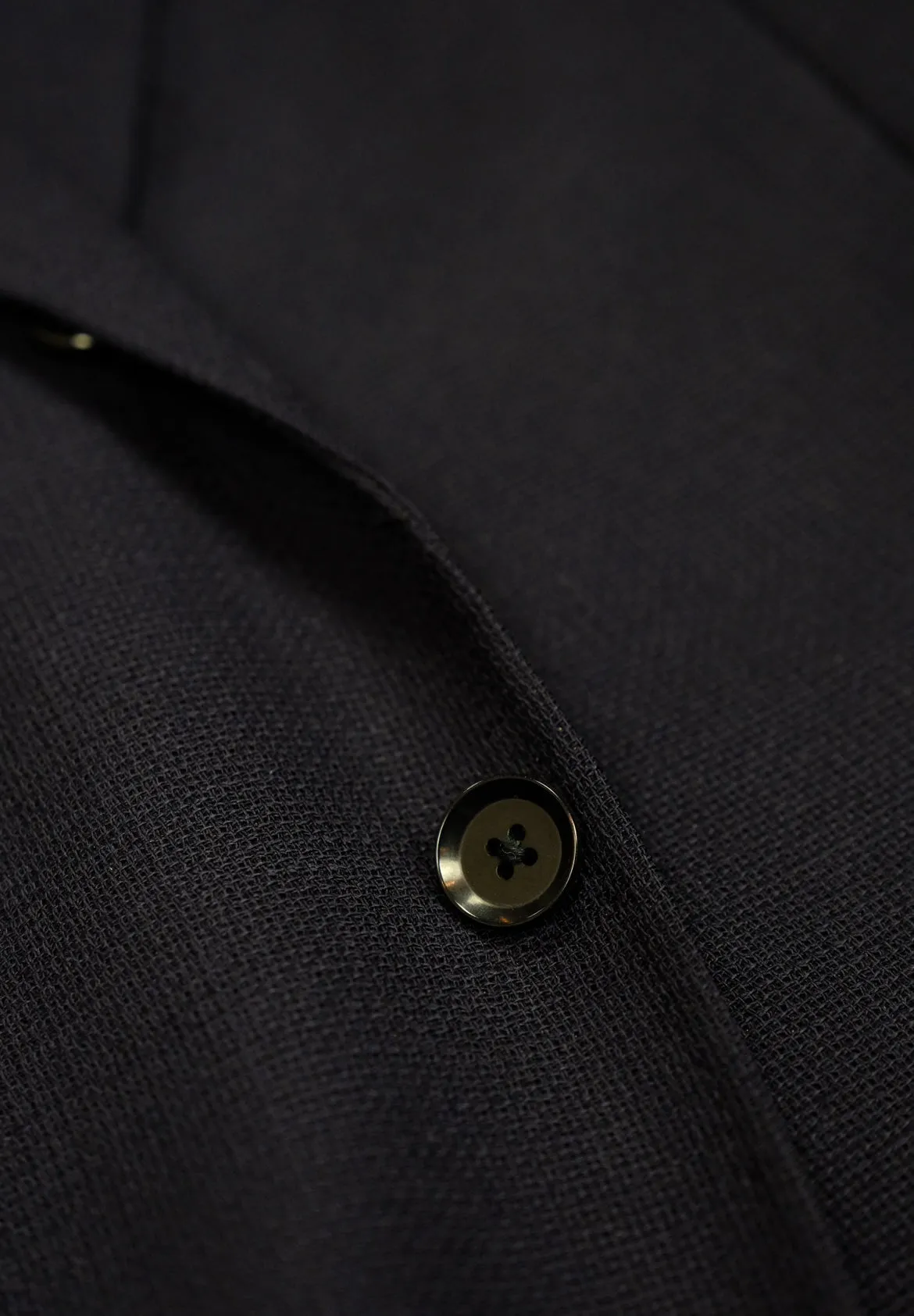 Ring Jacket - Navy Wool Balloon Sports Jacket 54 Long