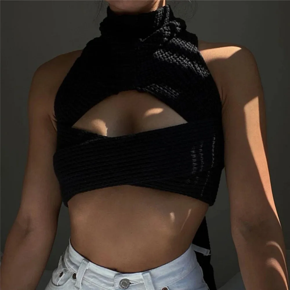 Sahara Multiway Bandage Knit Tank Top