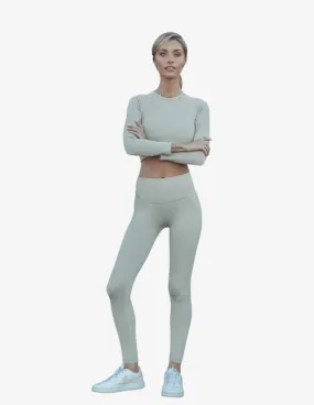 Sand Seamless Leggings Grey