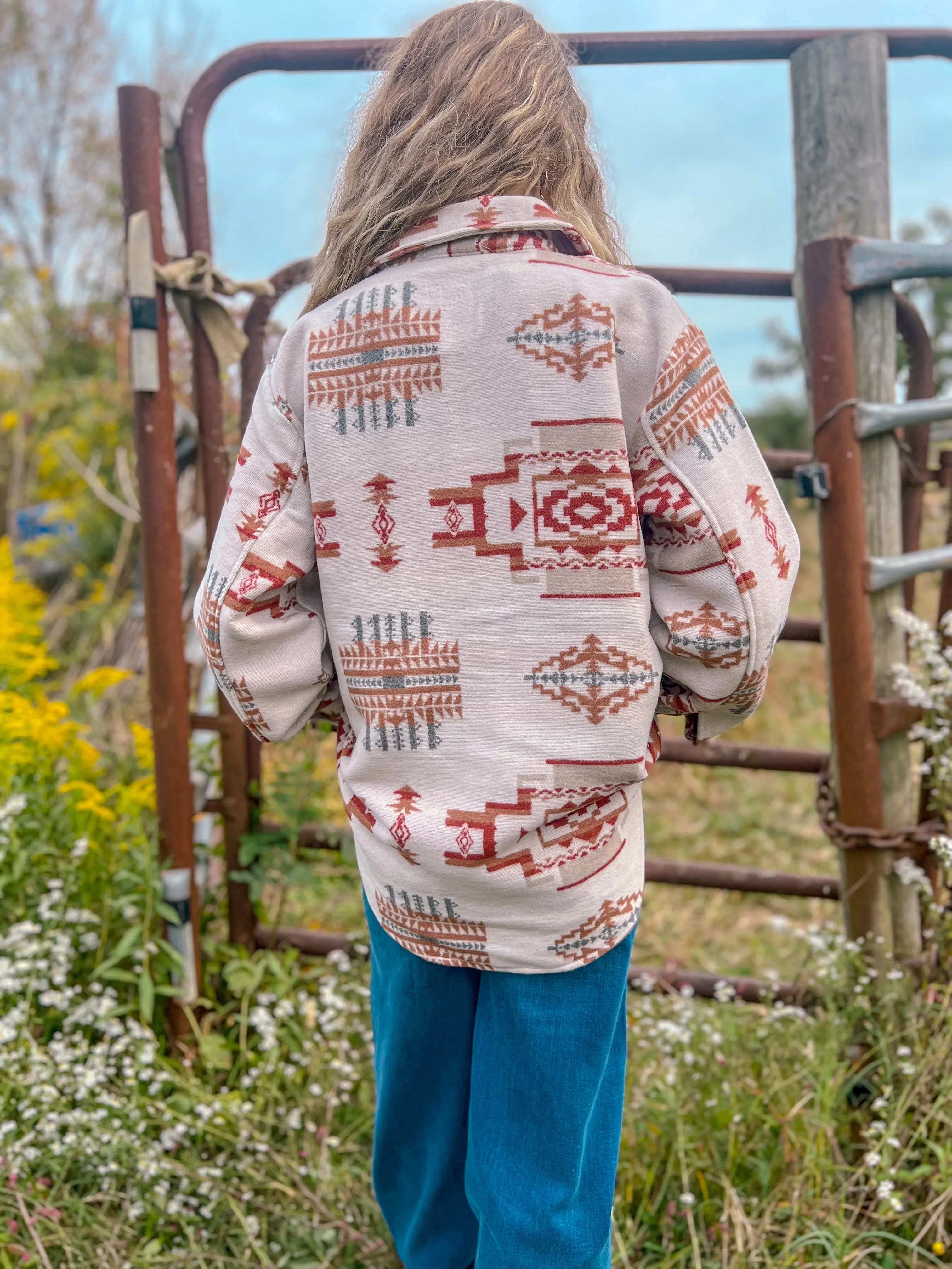 Shania Aztec Shacket