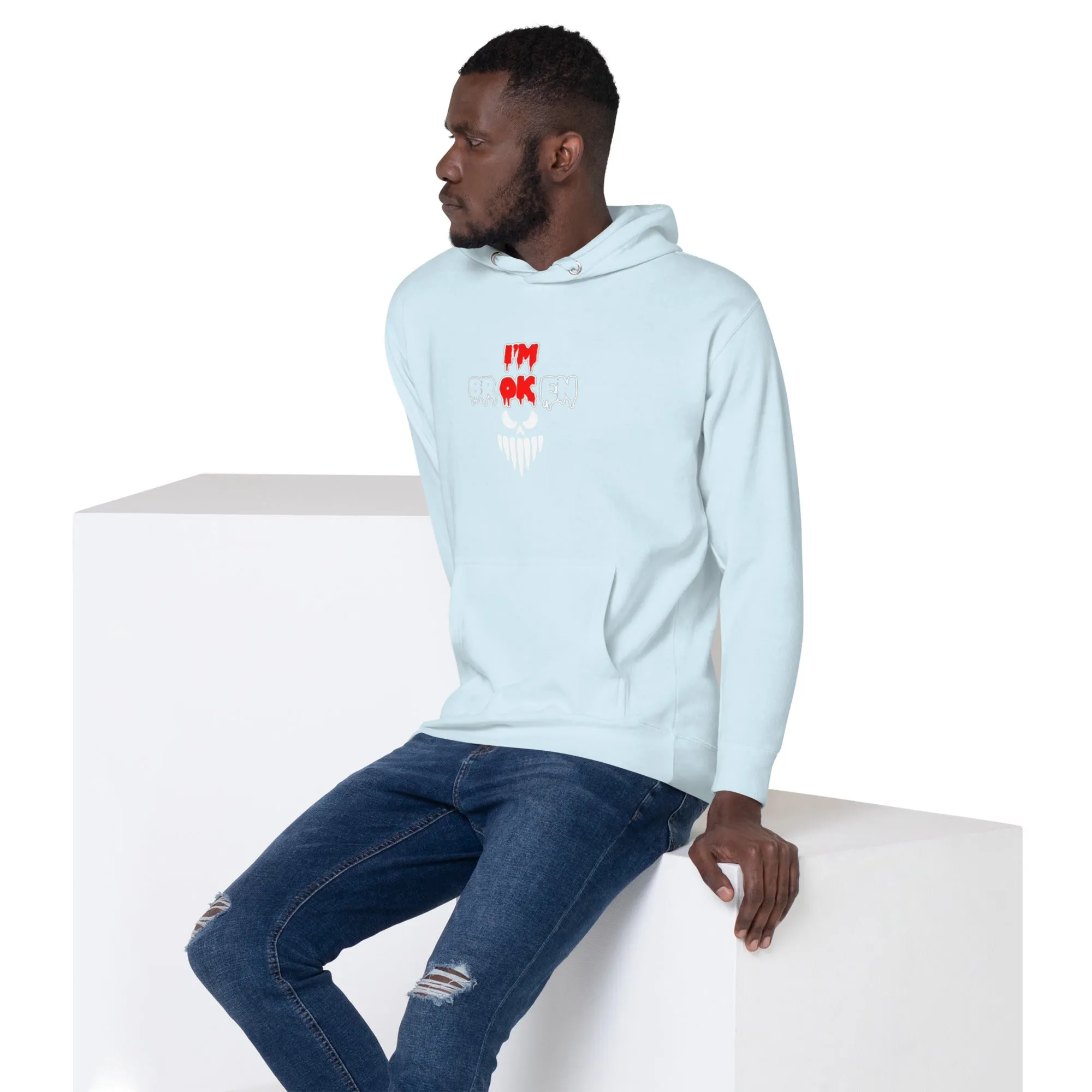 Shoreline Offroad I'm Broken 3-Panel Hoodie
