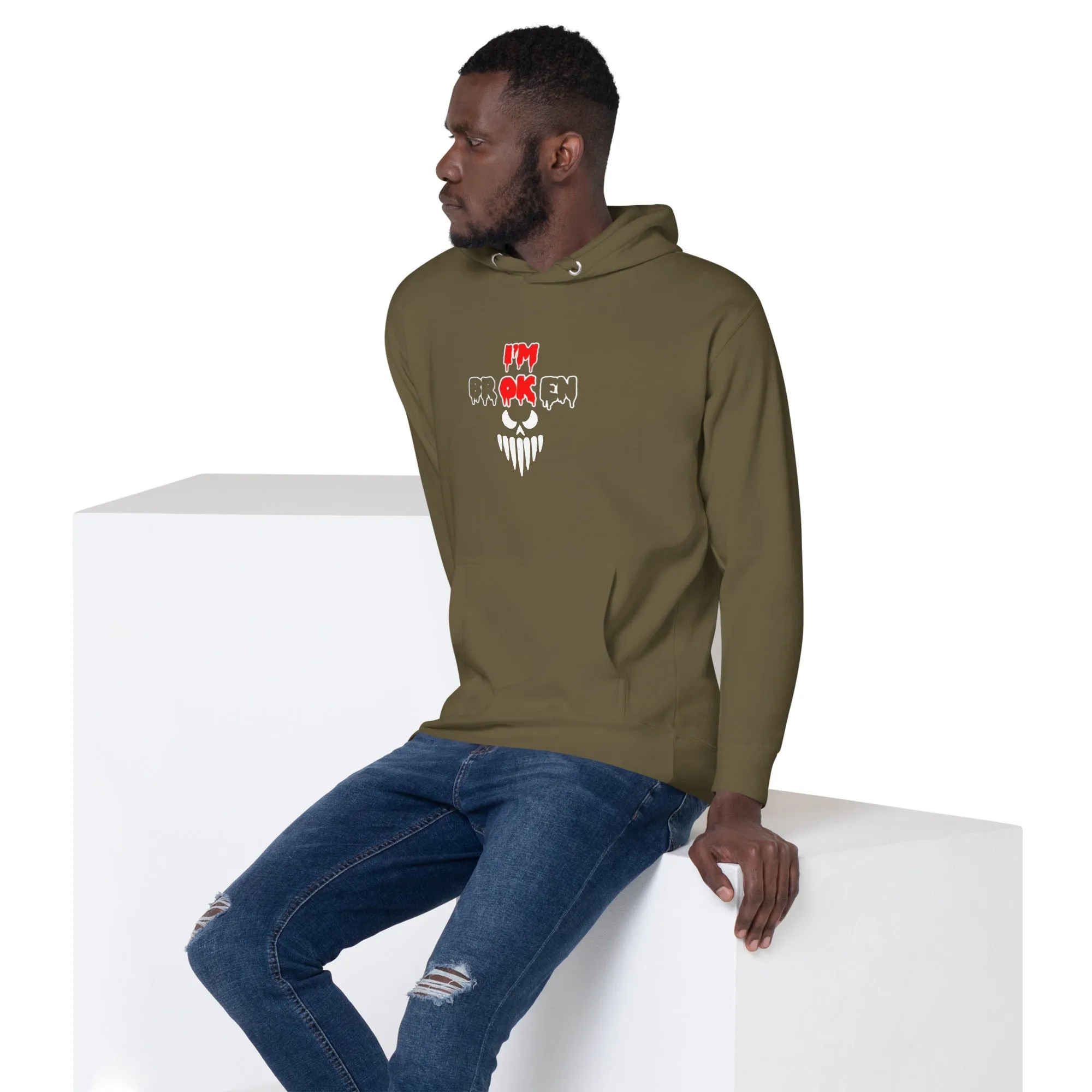 Shoreline Offroad I'm Broken 3-Panel Hoodie
