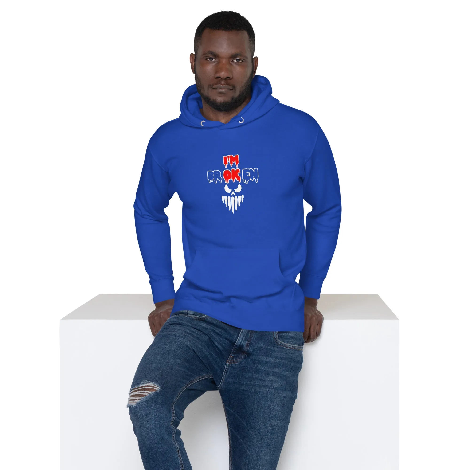 Shoreline Offroad I'm Broken 3-Panel Hoodie