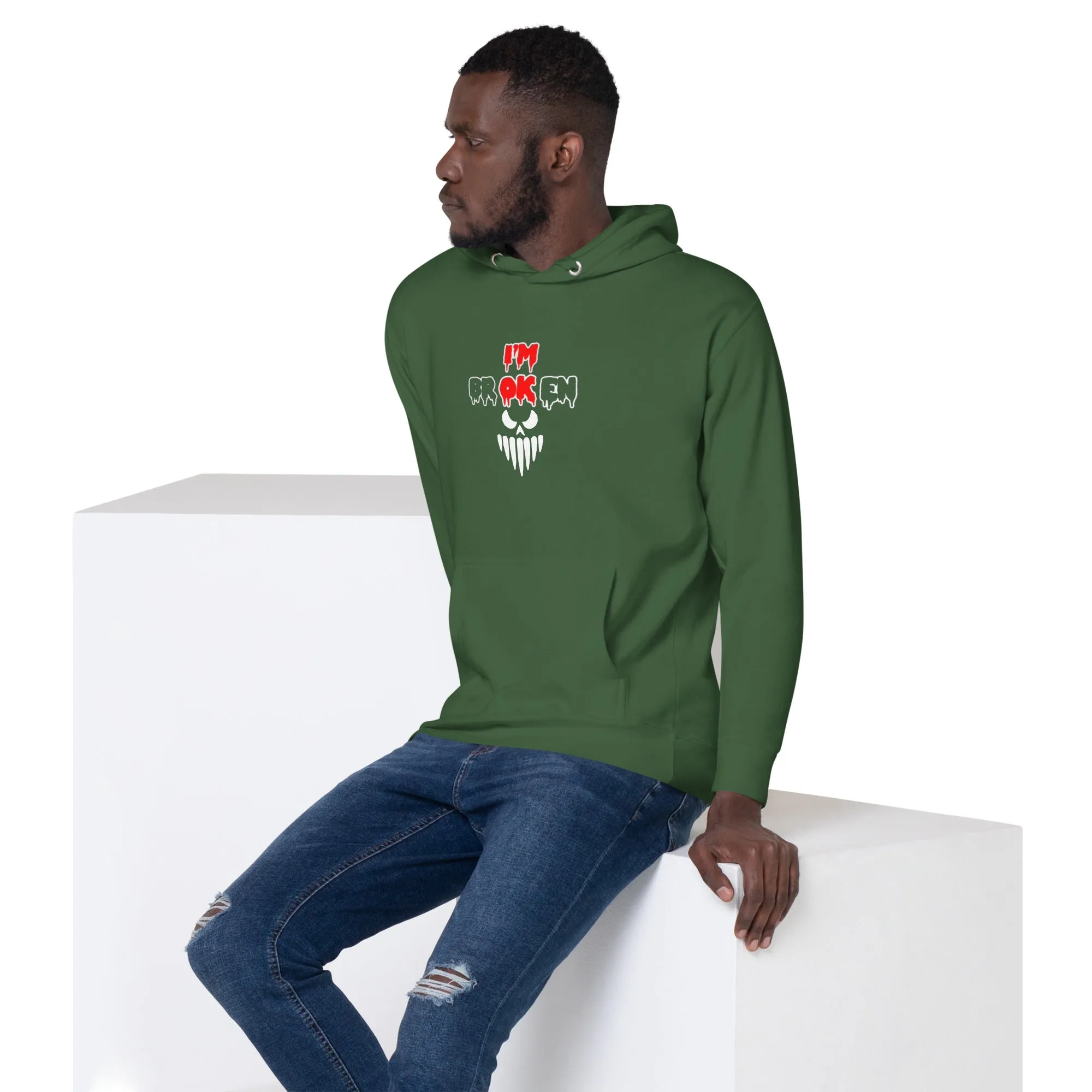 Shoreline Offroad I'm Broken 3-Panel Hoodie