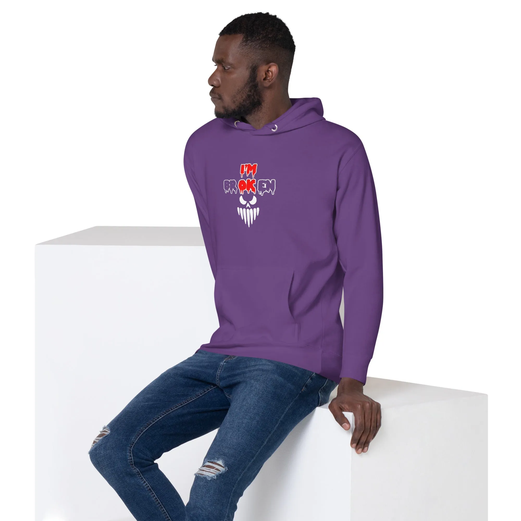 Shoreline Offroad I'm Broken 3-Panel Hoodie