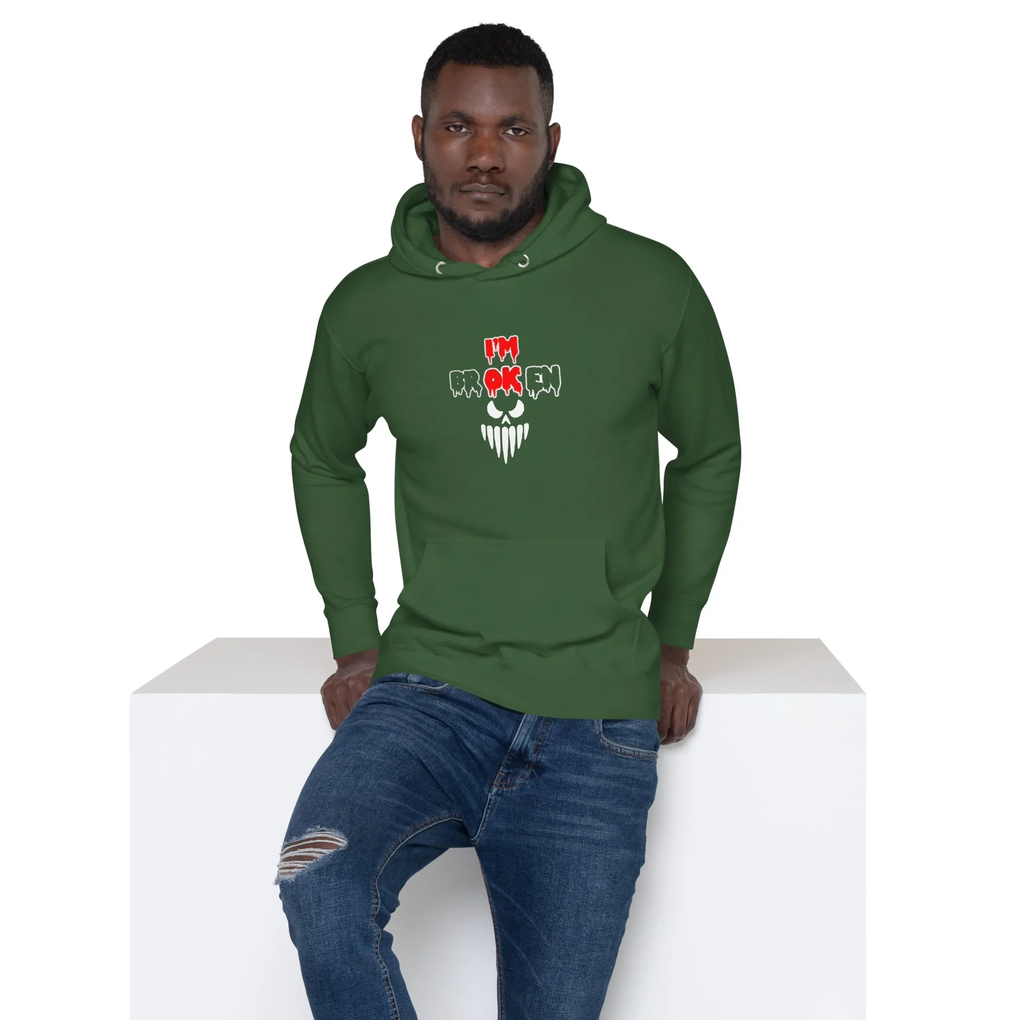Shoreline Offroad I'm Broken 3-Panel Hoodie